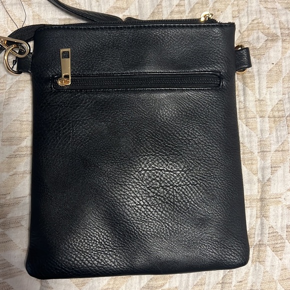 Mia K Collection black crossbody - Picture 2 of 3